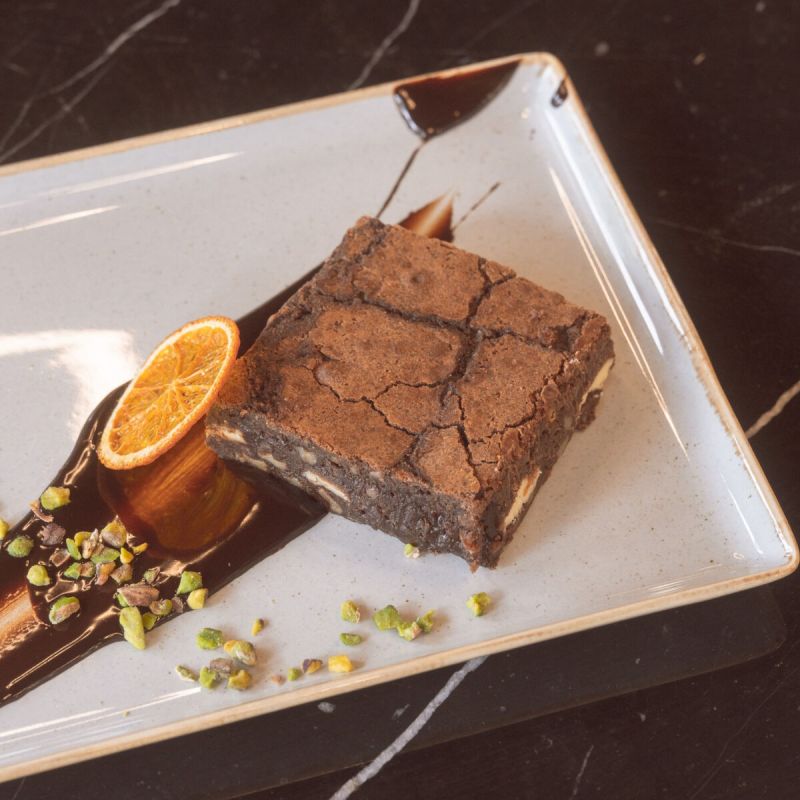 Beyaz Çikolatalı Brownie