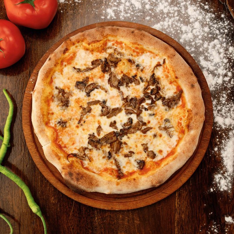 FUNGİ ÜÇ MANTARLI PİZZA